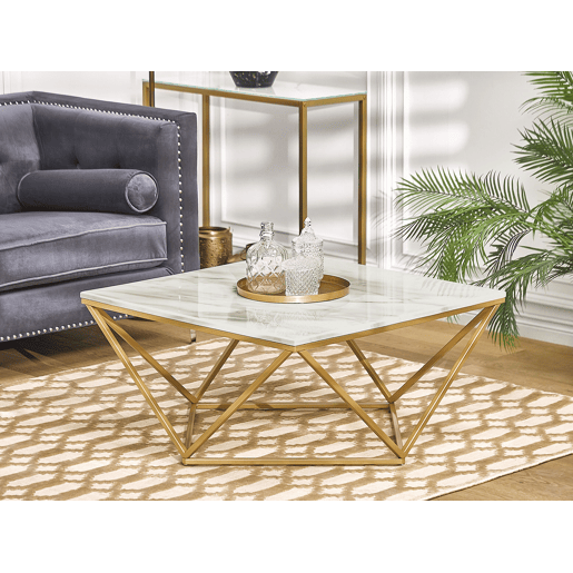 Mesa de centro MALIBU Dourado