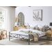 Beliani Cama Acero RODEZ 186x208 Beliani Cama Acero RODEZ 186x208 Negro