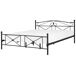 Beliani Cama Acero RODEZ 186x208 Beliani Cama Acero RODEZ 186x208 Negro
