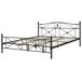 Beliani Cama Acero RODEZ 186x208 Beliani Cama Acero RODEZ 186x208 Negro