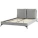 Beliani Cama Terciopelo MELLE 156x233 Beliani Cama Terciopelo MELLE 156x233 Gris