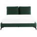 Beliani Cama Terciopelo MELLE 176x228 Beliani Cama Terciopelo MELLE 176x228 Verde