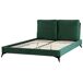 Beliani Cama Terciopelo MELLE 176x228 Beliani Cama Terciopelo MELLE 176x228 Verde