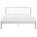 Beliani Cama Acero MAURS 167x209 Beliani Cama Acero MAURS 167x209 Blanco