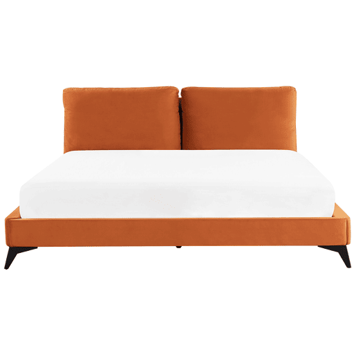 Beliani Cama Veludo MELLE