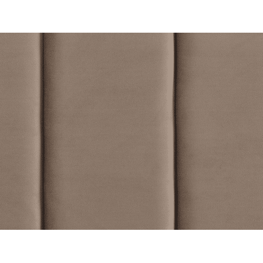 Cama Veludo VILLETTE 180 x 200 cm Taupe