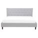 Beliani Cama Poliéster SAVERNE 177x228 Beliani Cama Poliéster SAVERNE 177x228 Gris Claro