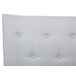 Beliani Cama Poliéster SAVERNE 177x228 Beliani Cama Poliéster SAVERNE 177x228 Gris Claro