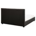 Beliani Cama con cajones Poliéster LA ROCHELLE 173x213 Beliani Cama con cajones Poliéster LA ROCHELLE 173x213 Gris Oscuro