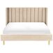 Beliani Cama Terciopelo VILLETTE 205x222 Beliani Cama Terciopelo VILLETTE 205x222 Beige