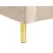 Beliani Cama Terciopelo VILLETTE 205x222 Beliani Cama Terciopelo VILLETTE 205x222 Beige