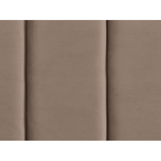 Cama Veludo VILLETTE 160 x 200 cm Taupe
