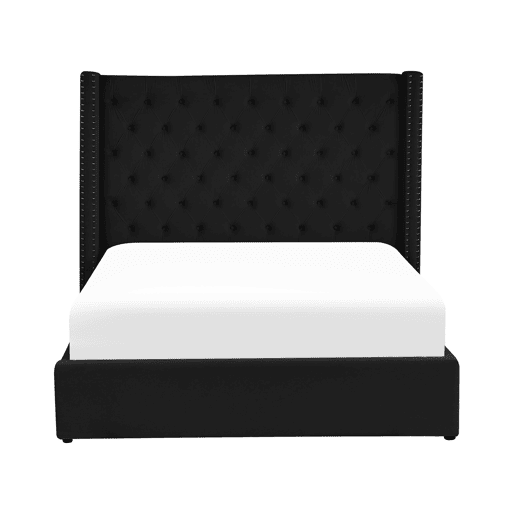 Beliani Cama baú Veludo LUBBON Beliani Cama baú Veludo LUBBON