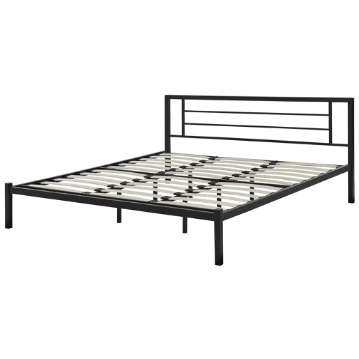 Cama Metal CUSSET 180 x 200 cm Preto