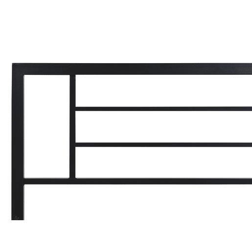 Cama Metal CUSSET 180 x 200 cm Preto