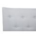 Beliani Cama Poliéster SAVERNE 157x228 Beliani Cama Poliéster SAVERNE 157x228 Gris Claro
