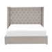 Beliani Cama con almacenaje Terciopelo LUBBON 210x217 Beliani Cama con almacenaje Terciopelo LUBBON 210x217 Gris Claro