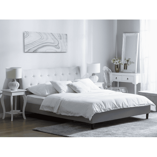 Beliani Cama Poliéster SAVERNE