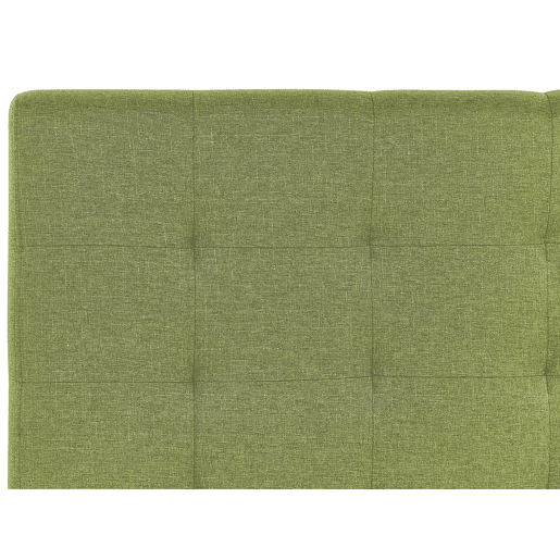 Cama Tecido LA ROCHELLE 180 x 200 cm Verde
