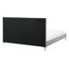 Beliani Cama Piel sintética AMBERT 148x212 Beliani Cama Piel sintética AMBERT 148x212 Gris