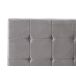 Beliani Cama Piel sintética AMBERT 148x212 Beliani Cama Piel sintética AMBERT 148x212 Gris