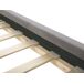 Beliani Cama Piel sintética AMBERT 148x212 Beliani Cama Piel sintética AMBERT 148x212 Gris