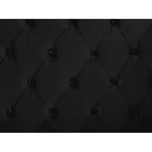 Cama Veludo AYETTE 180 x 200 cm Preto