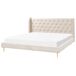 Beliani Cama Terciopelo FORBACH Beliani Cama Terciopelo FORBACH Beige