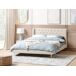 Beliani Cama Terciopelo FORBACH Beliani Cama Terciopelo FORBACH Beige