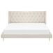 Beliani Cama Terciopelo FORBACH Beliani Cama Terciopelo FORBACH Beige