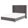 Beliani Cama Veludo LUBBON