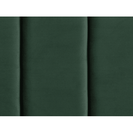 Cama Veludo VILLETTE 180 x 200 cm Verde escuro