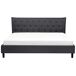 Beliani Cama Poliéster SAVERNE 197x228 Beliani Cama Poliéster SAVERNE 197x228 Gris Claro