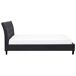 Beliani Cama Poliéster SAVERNE 197x228 Beliani Cama Poliéster SAVERNE 197x228 Gris Claro