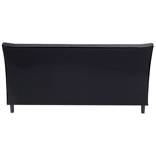Cama Tecido SAVERNE 180 x 200 cm Cinzento escuro