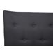 Beliani Cama Poliéster SAVERNE 197x228 Beliani Cama Poliéster SAVERNE 197x228 Gris Claro