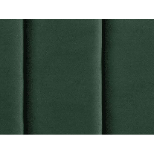 Cama Veludo VILLETTE 140 x 200 cm Verde escuro