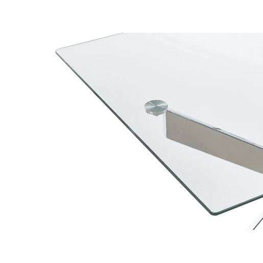 Mesa de jantar MARAMO Prateado 120 cm 70 cm Vidro de segurança (temperado)