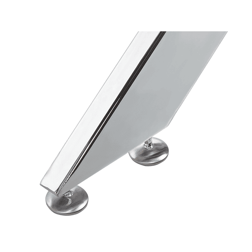 Mesa de jantar MARAMO Prateado 120 cm 70 cm Vidro de segurança (temperado)