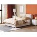 Beliani Cama con almacenaje Terciopelo BATILLY 154x224 Beliani Cama con almacenaje Terciopelo BATILLY 154x224 Beige