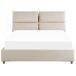 Beliani Cama con almacenaje Terciopelo BATILLY 154x224 Beliani Cama con almacenaje Terciopelo BATILLY 154x224 Beige