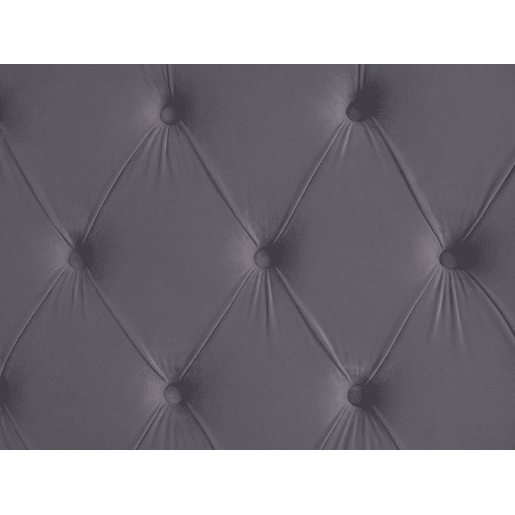 Cama baú Veludo LUBBON 140 x 200 cm Cinzento