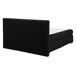 Beliani Cama continental Poliéster ADMIRAL 151x212 Beliani Cama continental Poliéster ADMIRAL 151x212 Negro