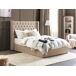 Beliani Cama con almacenaje Terciopelo LUBBON 170x217 Beliani Cama con almacenaje Terciopelo LUBBON 170x217 Beige