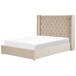 Beliani Cama con almacenaje Terciopelo LUBBON 170x217 Beliani Cama con almacenaje Terciopelo LUBBON 170x217 Beige