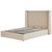 Beliani Cama con almacenaje Terciopelo LUBBON 170x217 Beliani Cama con almacenaje Terciopelo LUBBON 170x217 Beige
