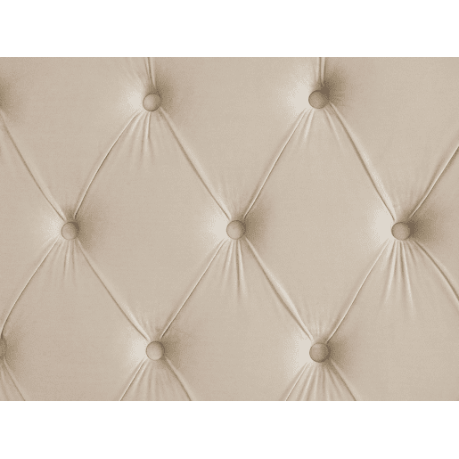Cama baú Veludo LUBBON 140 x 200 cm Creme