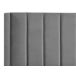 Beliani Cama Terciopelo VILLETTE 186x220 Beliani Cama Terciopelo VILLETTE 186x220 Gris