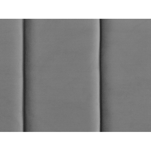Cama Veludo VILLETTE 160 x 200 cm Cinzento