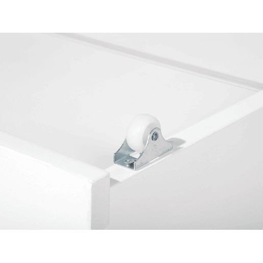 Conjunto de 2 gavetas de arrumação para cama Pinho RUMILLY Branco
